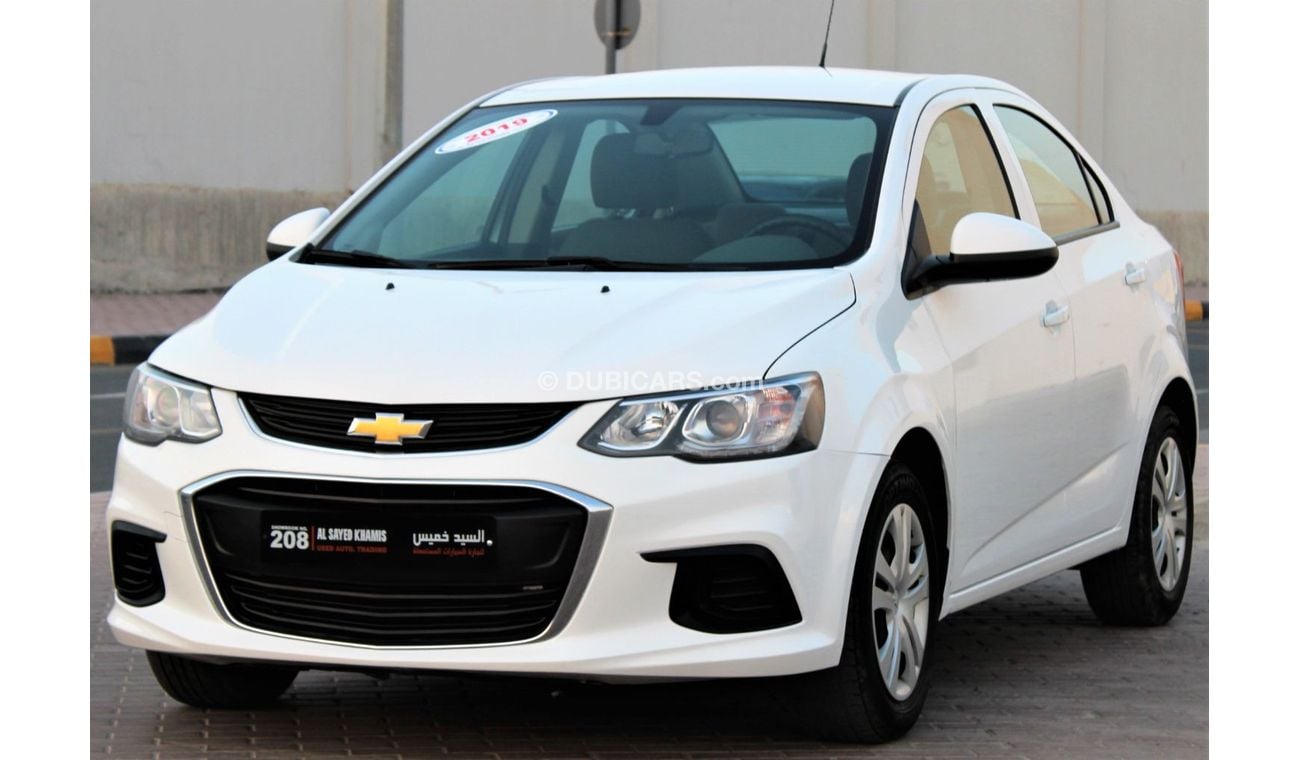 Chevrolet Aveo Chevrolet Aveo 2019 GCC, in excellent condition, without accidents, very clean from inside and outsi
