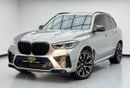 BMW X5 M 2021 BMW X5M Competition, 2028 Warranty and Service Pack, Full Service History, GCC