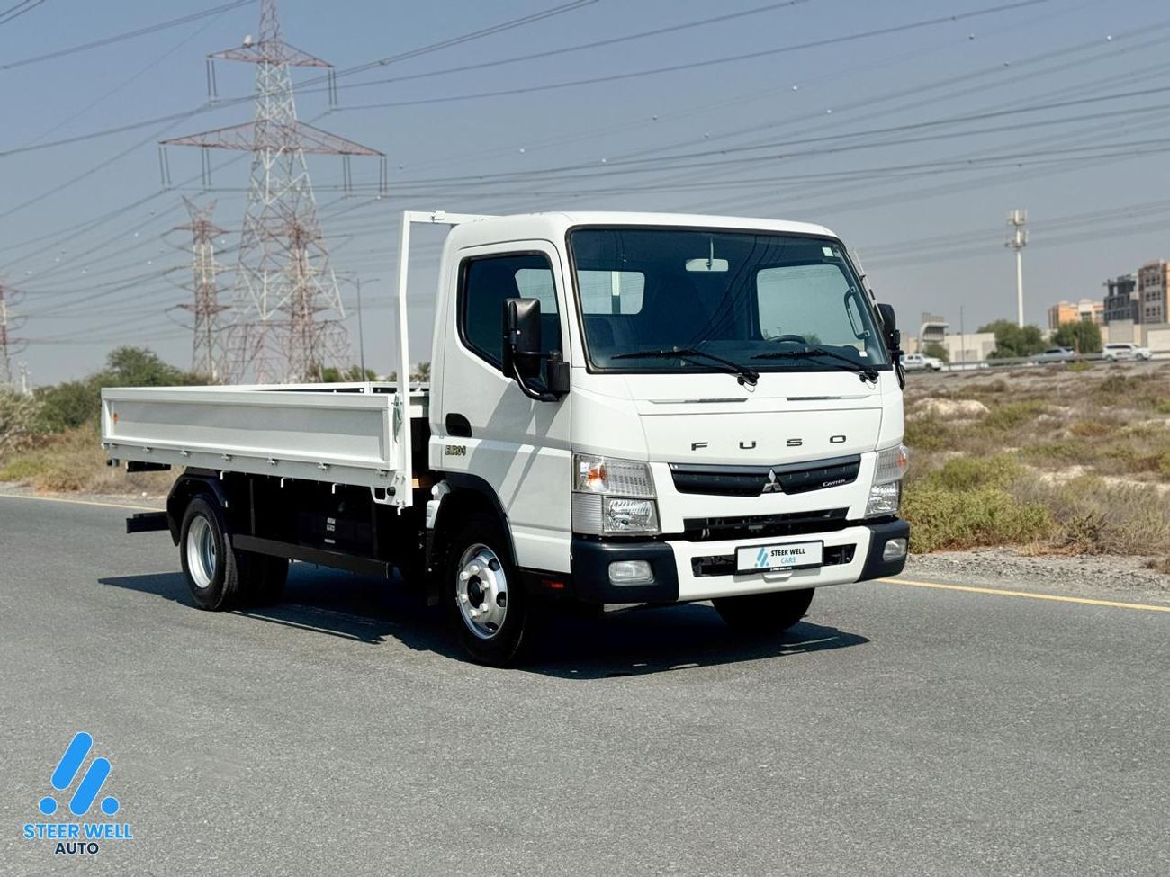 Mitsubishi Fuso Canter 2023 Cargo Pickup GCC Specs 3.0L Diesel | Manual RWD White