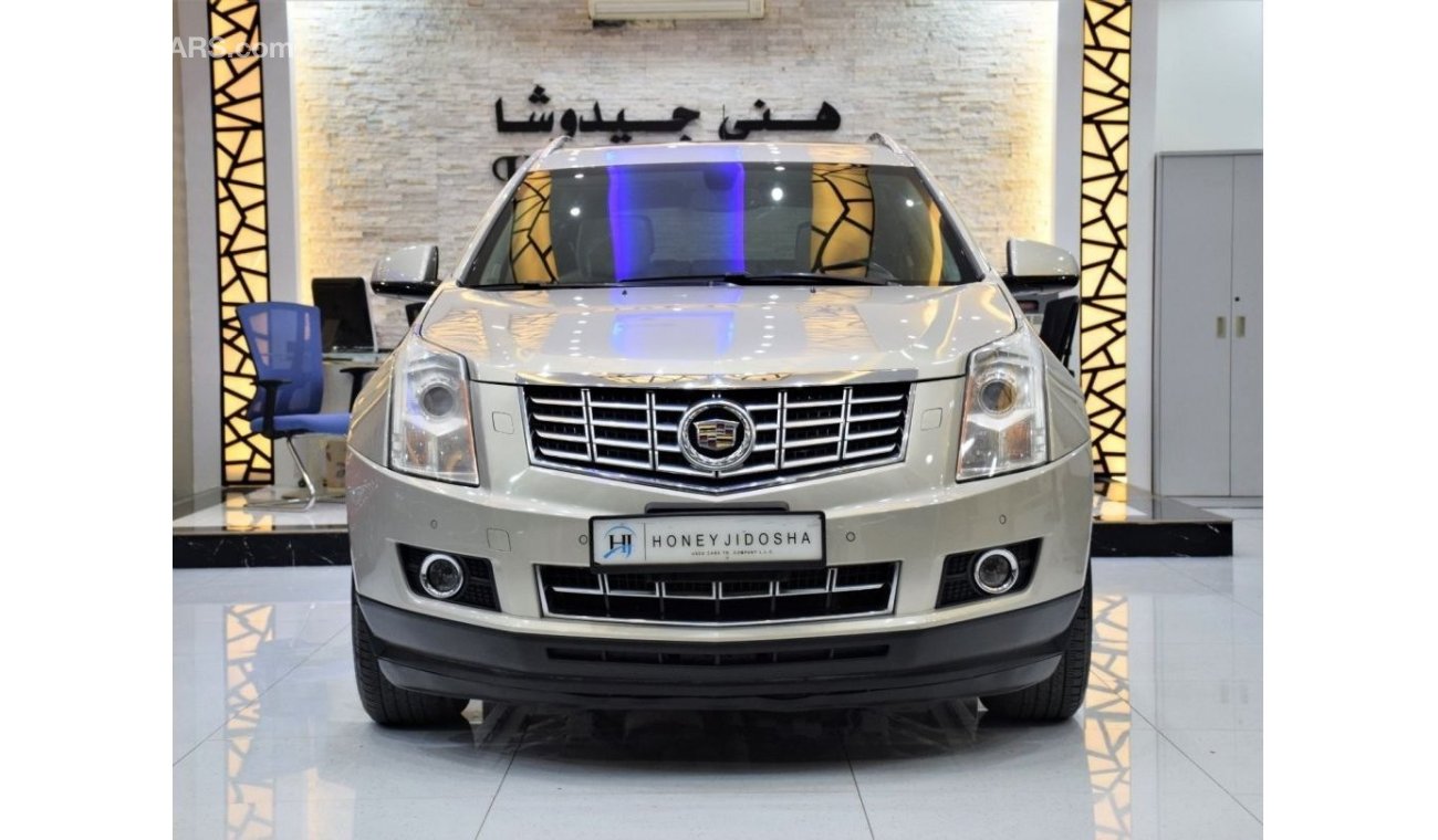 Cadillac SRX EXCELLENT DEAL for our Cadillac SRX4 ( 2013 Model ) in Beige Color GCC Specs