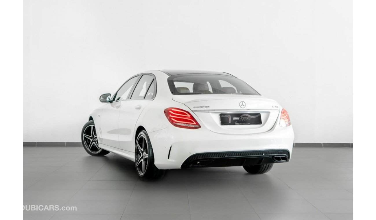 Mercedes-Benz C 43 AMG 2018 Mercedes-Benz C43 Saloon 4MATIC / High Spec / Mercedes Benz Warranty & Full Mercedes Service Hi