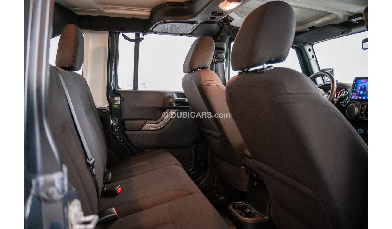 Jeep Wrangler 2018 Jeep Wrangler Unlimited Sport / Full-Service History