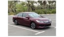 Honda Accord LX Model 2017 GCC CAR PERFECT CONDITION INSIDE AND OUTSIDE FULL OPTION SUN ROOF LEATHER SEATS NAVIGA