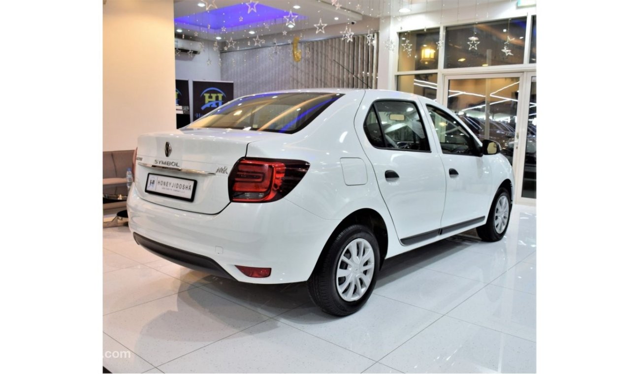 Renault Symbol EXCELLENT DEAL for our Renault Symbol 2021 Model!! in White Color! GCC Specs
