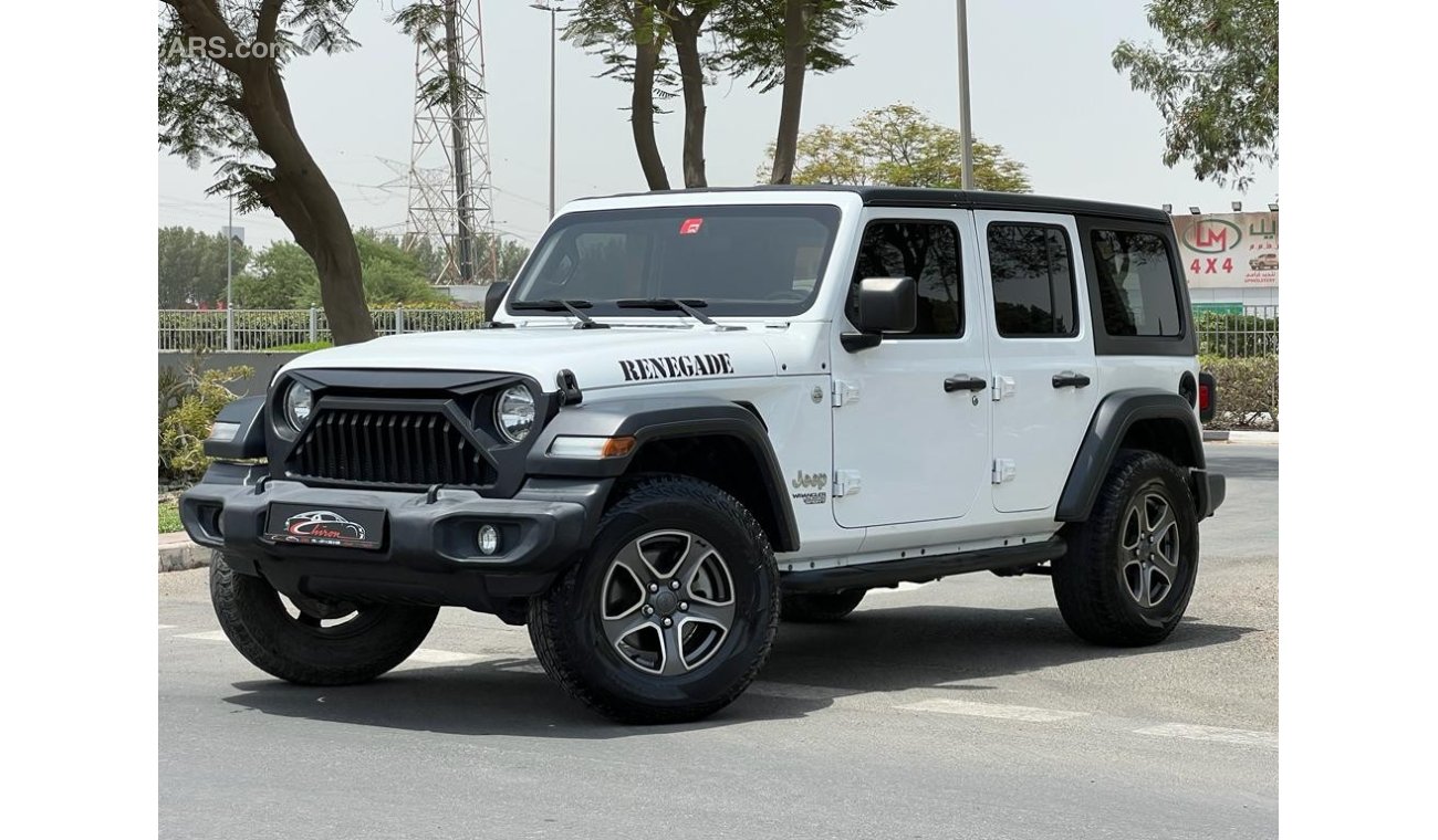 جيب رانجلر JEEP WRANGLER SPORT 2018 IN PERFECT CONDITION