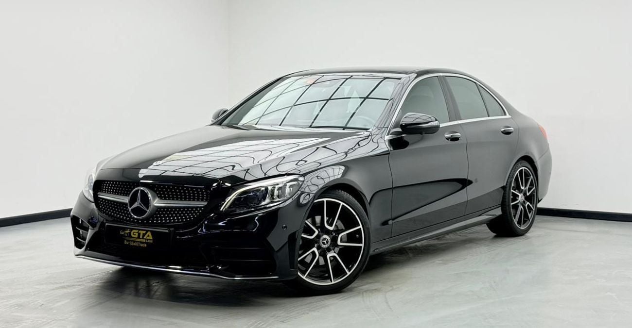 Mercedes Benz C200 2021 Mercedes-Benz C200 AMG, Mercedes Warranty+Full Service History, GCC