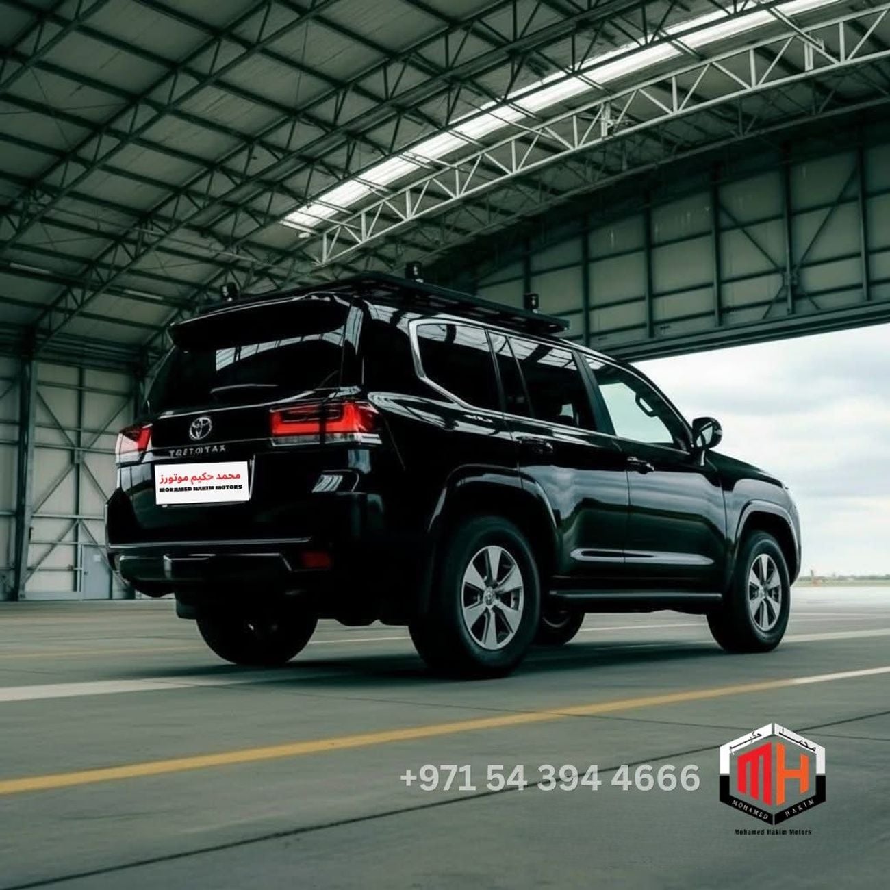 تويوتا لاند كروزر Toyota Land Cruiser LC300 VXR Armored 2026 – أسود | فل أوبشن | مدرعة