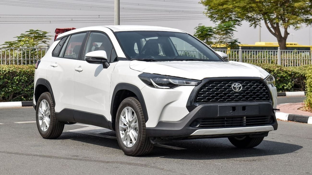 تويوتا كورولا كروس ECTAGR002 – 2025 Toyota Corolla Cross – 1.8L Petrol Auto – White