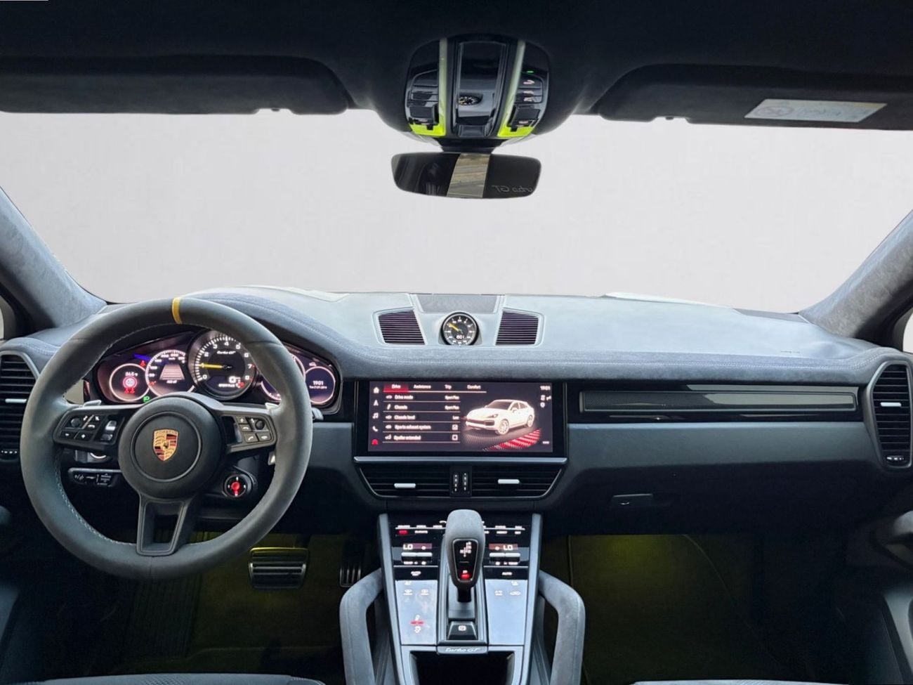 Porsche Cayenne AED 8,640 P.M | 0% DOWN PAYMENT | PORSCHE CAYENNE TURBO GT | SERVICE HISTORY | 2022 | EURO SPECS