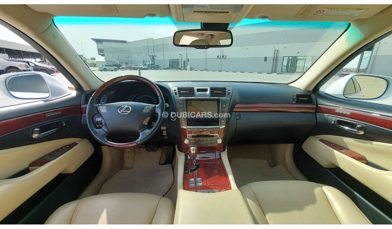 Lexus LS 600 Hybrid 2012 | Partial Service History | GCC