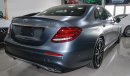 Mercedes-Benz E 43 AMG 4Matic 2018, 3.0L V6-Biturbo GCC, 0km with 2 Years Unlimited Mileage Warranty