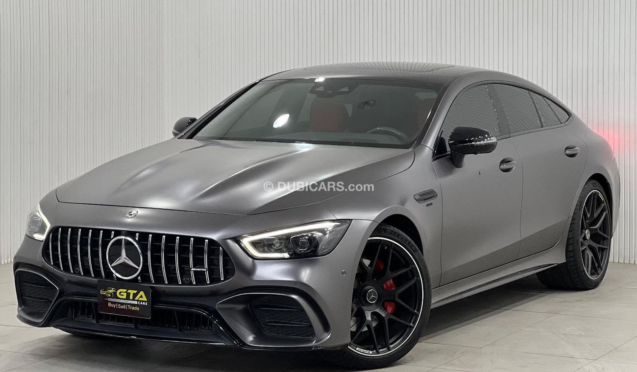 Mercedes-Benz AMG GT 43 2019 Mercedes Benz GT43 AMG 4Matic, OCT 2024 MB Warranty + Service Pack, Low Kms, GCC
