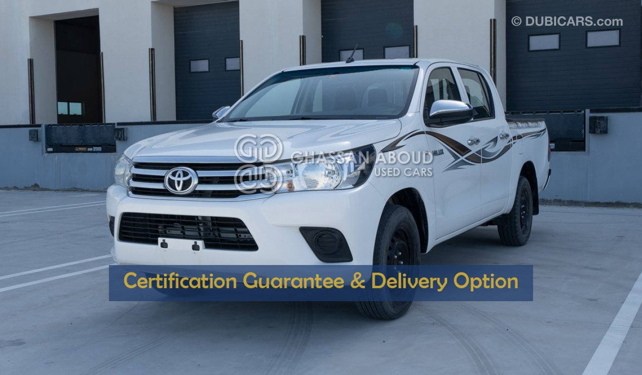 تويوتا هيلوكس Certified Vehicle with Delivery option;HILUX(GCC Specs)in good condition (Code : 92957)