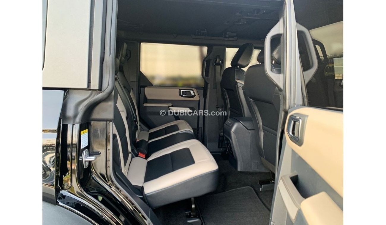 Ford Bronco Wildtrak Sasquatch -2.7L-6 CYL-UNDER WARRANTY-FULL AGENCY SERVICE-FULL OPTION-BANK FINANCE AVAILABLE