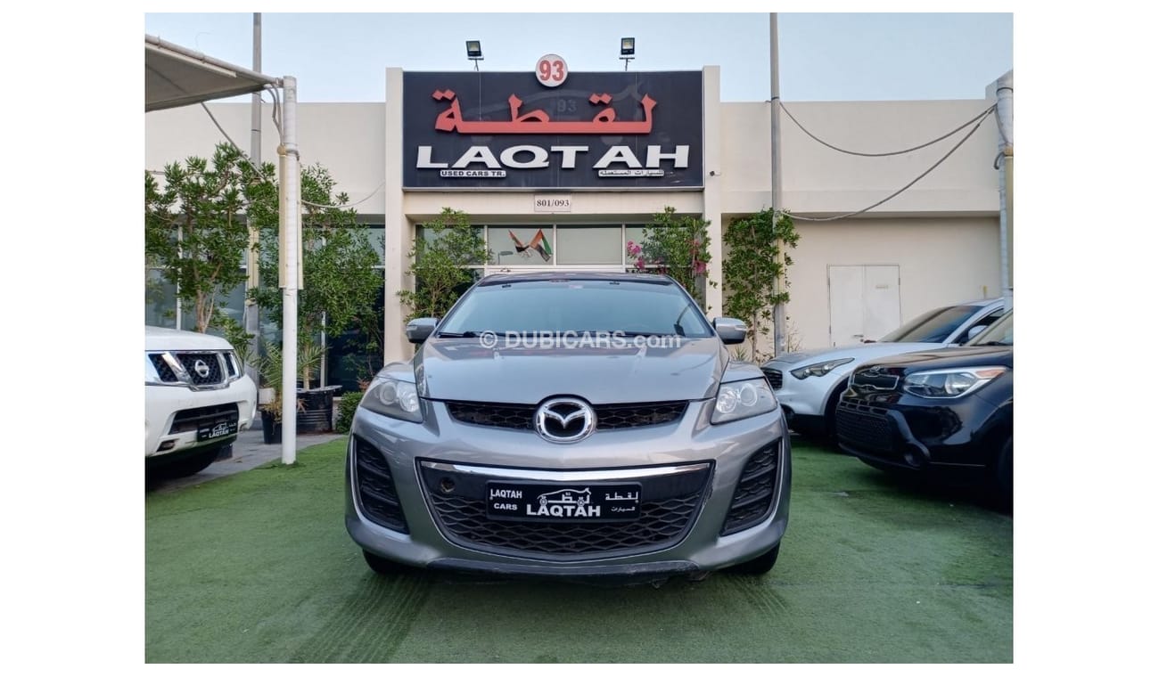 Mazda CX7 Mazda CX7, 2012 model, Gulf, gray color, one number, slot, cruise control, wooden wheels, rear spoil