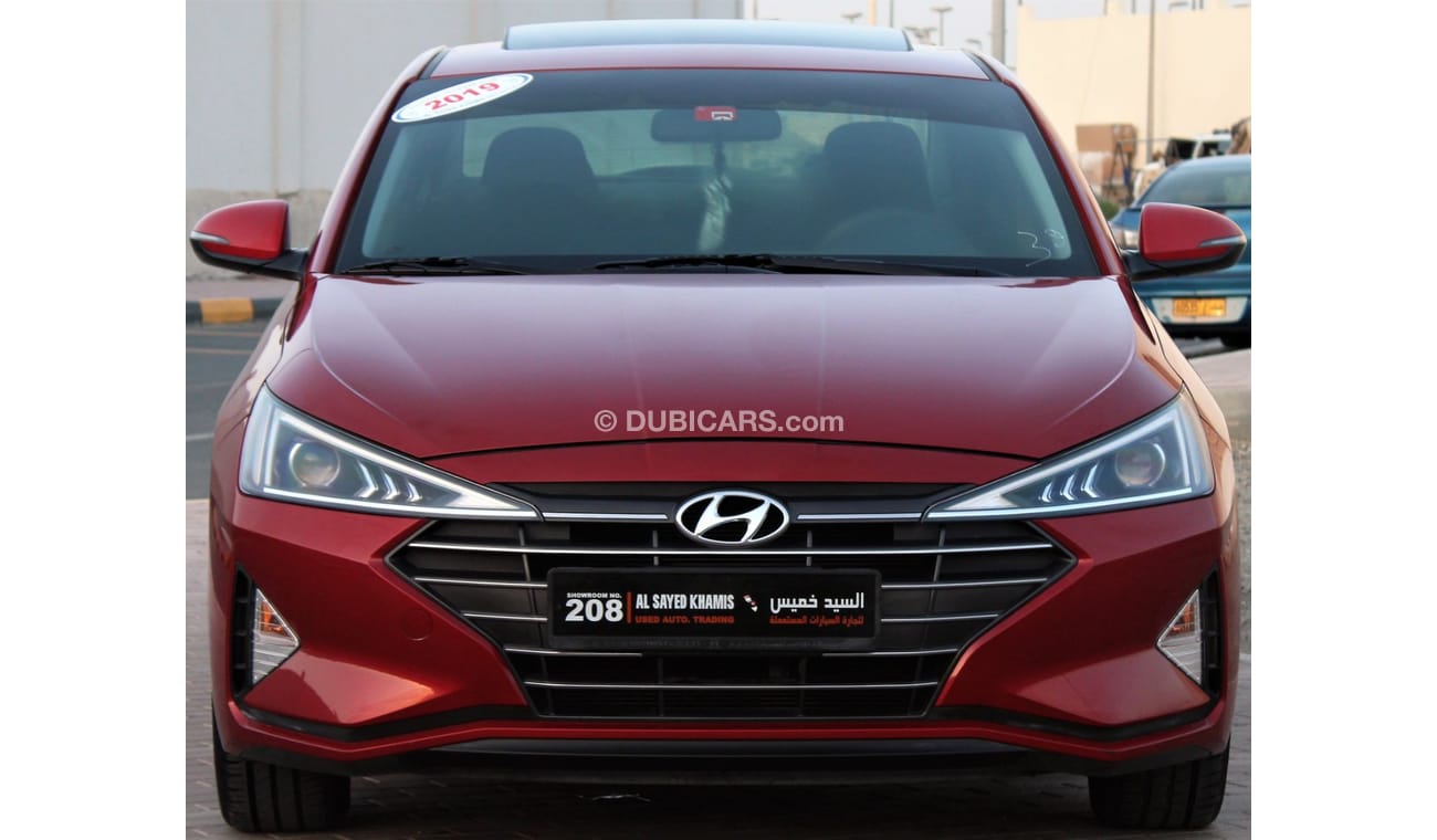 هيونداي إلانترا هيونداي إلنترا 2019 خليجي بحالة ممتازة بدون صبغ بدون حوادث نظيفه جدا من الداخل والخارج