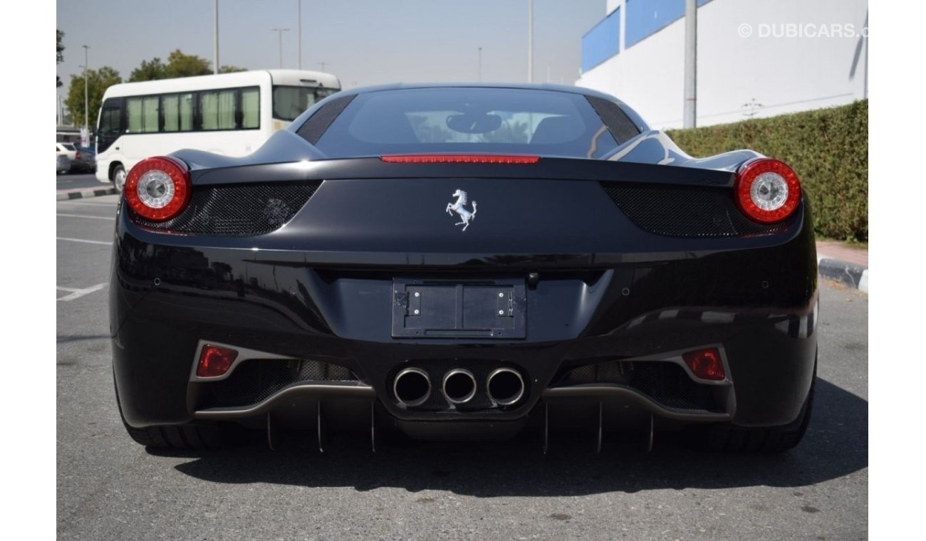 Ferrari 458 Std ITALIA 2012 VERY LOW MILEAGE AED559000 EXPORT PRICE