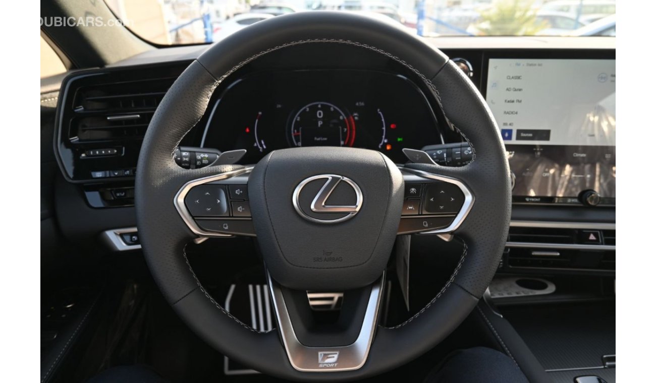 لكزس RX 350 Lexus RX350 F-Sport 2.4L, 4-cylinder, Turbo, AWD , Model 2023, Color Sonic Chrome