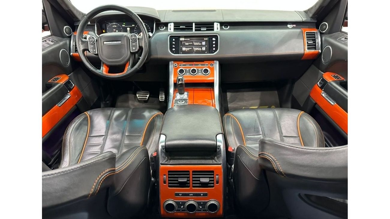 لاند روفر رينج روفر سبورت 2016 Range Rover Sport SVR, March 2025 Agency Warranty + Jan 2026 Service Contract, GCC