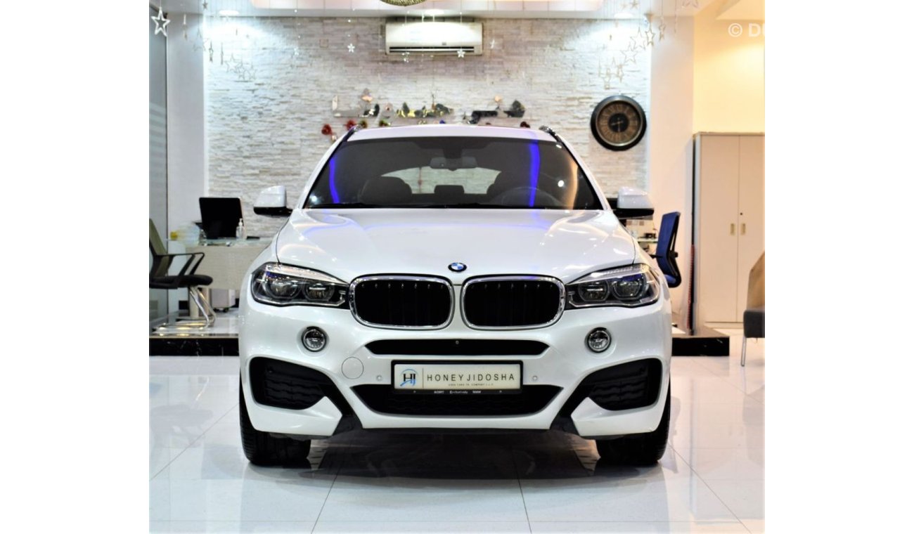 بي أم دبليو X6 M FULL SERVICE HISTORY ORIGINAL PAINT ( صبغ وكاله ) BMW X6 M-Kit 2016 Model!! in White Color! GCC Spec