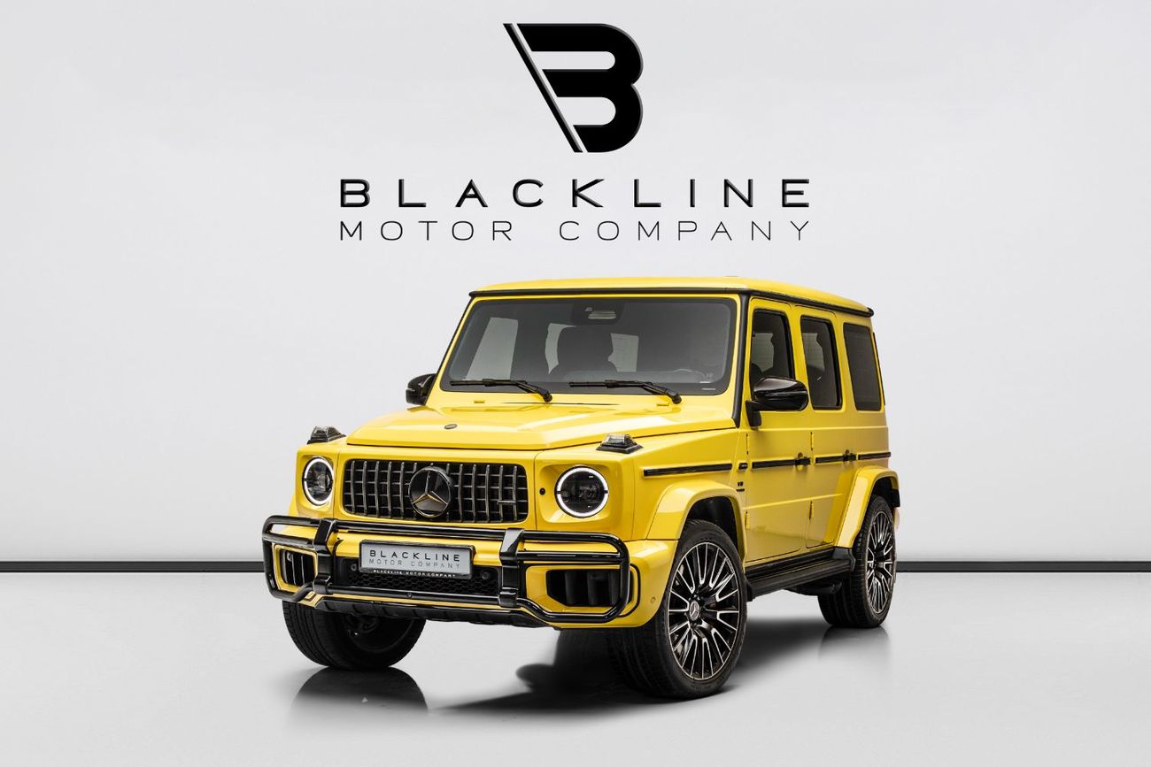Mercedes-Benz G 63 AMG 4MATIC SUV 2025 Mercedes G63, September 2029 Mercedes Warranty + Service Contract, Low KMs, GCC