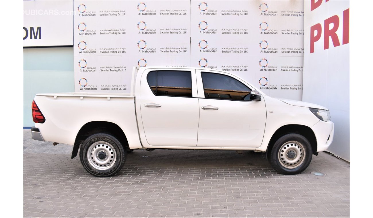 تويوتا هيلوكس AED 1370 PM | 0% DP | 2.7L 4WD GCC WARRANTY