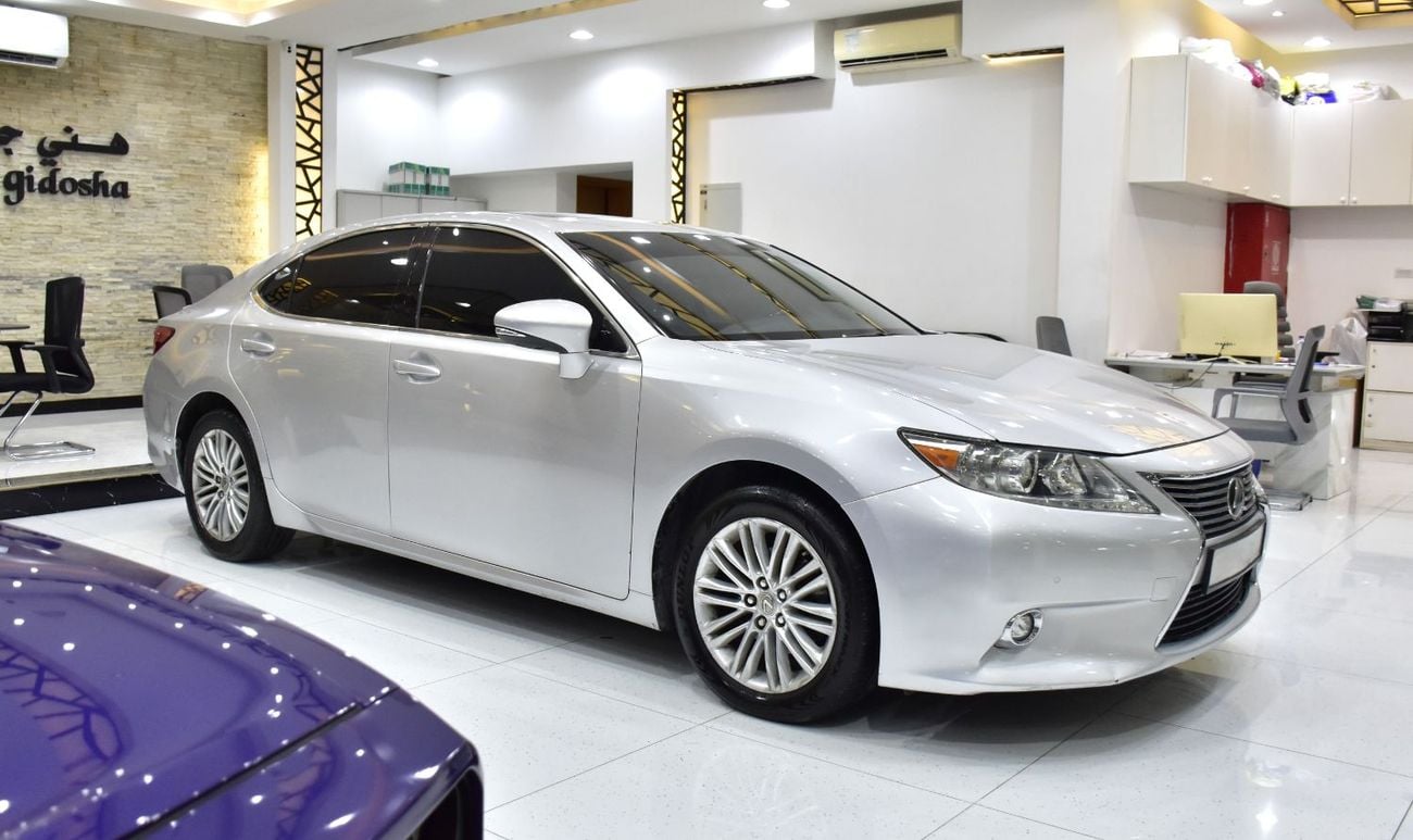 لكزس ES 350 PLATINUM EXCELLENT DEAL for our Lexus ES350 ( 2015 Model ) in Silver Color American Specs