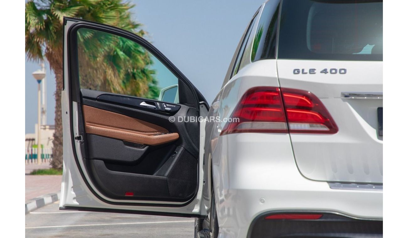 مرسيدس بنز GLE 400 AMG Mercedes GLE 400 AMG V6  Panoramic, 360 Camera  GCC 2016 Under Warranty