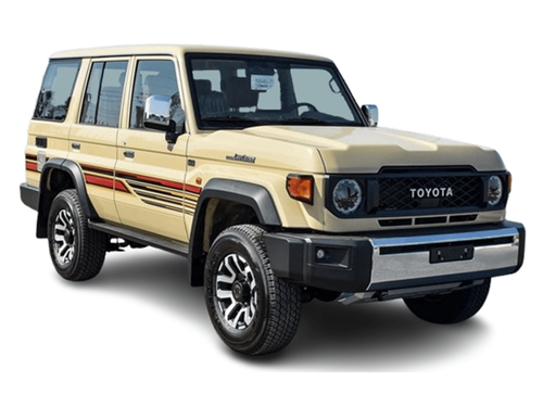 تويوتا لاند كروزر 70 ECT0042 - Toyota LC76 Hardtop 5 Doors  - 4.0L Petrol Auto - Beige - Full Options