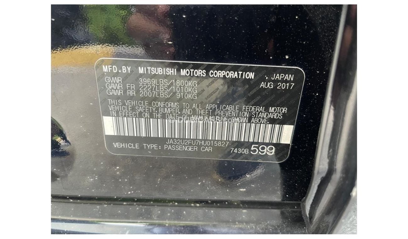 Mitsubishi Lancer ES MITSUBISHI LANCER 2,0 - USA- mobile 2017 Excellent Conditio  Very celen car Full automatic Free a