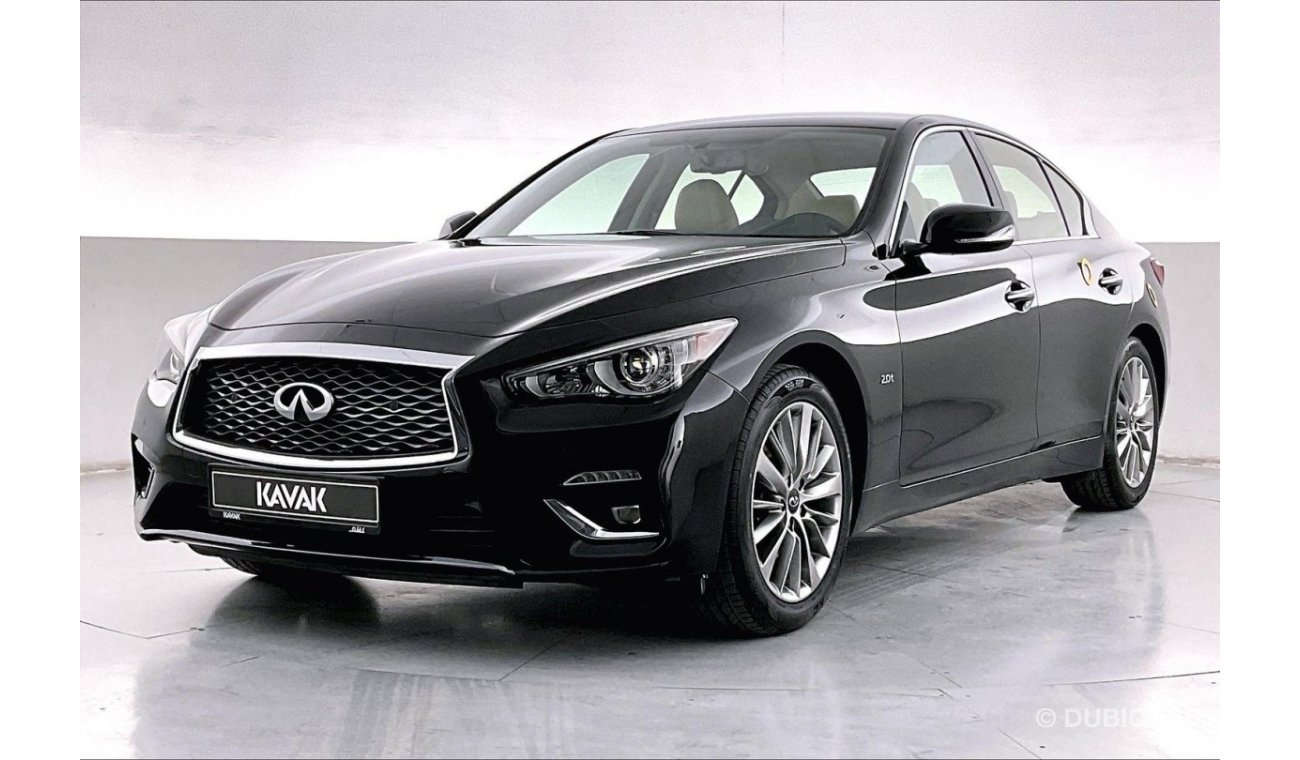 إنفينيتي Q50 Premium / Luxe | سنة ضمان مجانية | نسبة التمويل 1.99% | خالية من أضرار الفيضانات