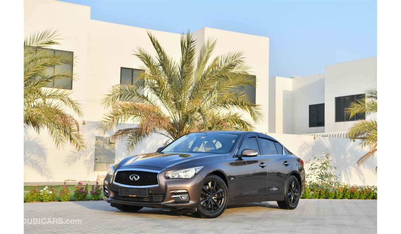 Infiniti Q50 - GCC - AED 1,155 PM - 0% DP - FREE IPHONE XR and more