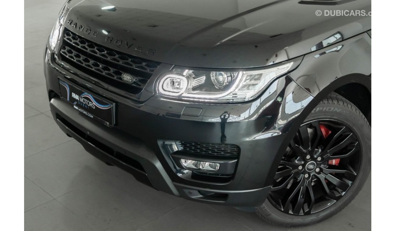 لاند روفر رانج روفر سوبرتشارج 2017 Range Rover Sport Supercharged 5.0L V8 / Al Tayer Warranty & Full Range Rover Service History