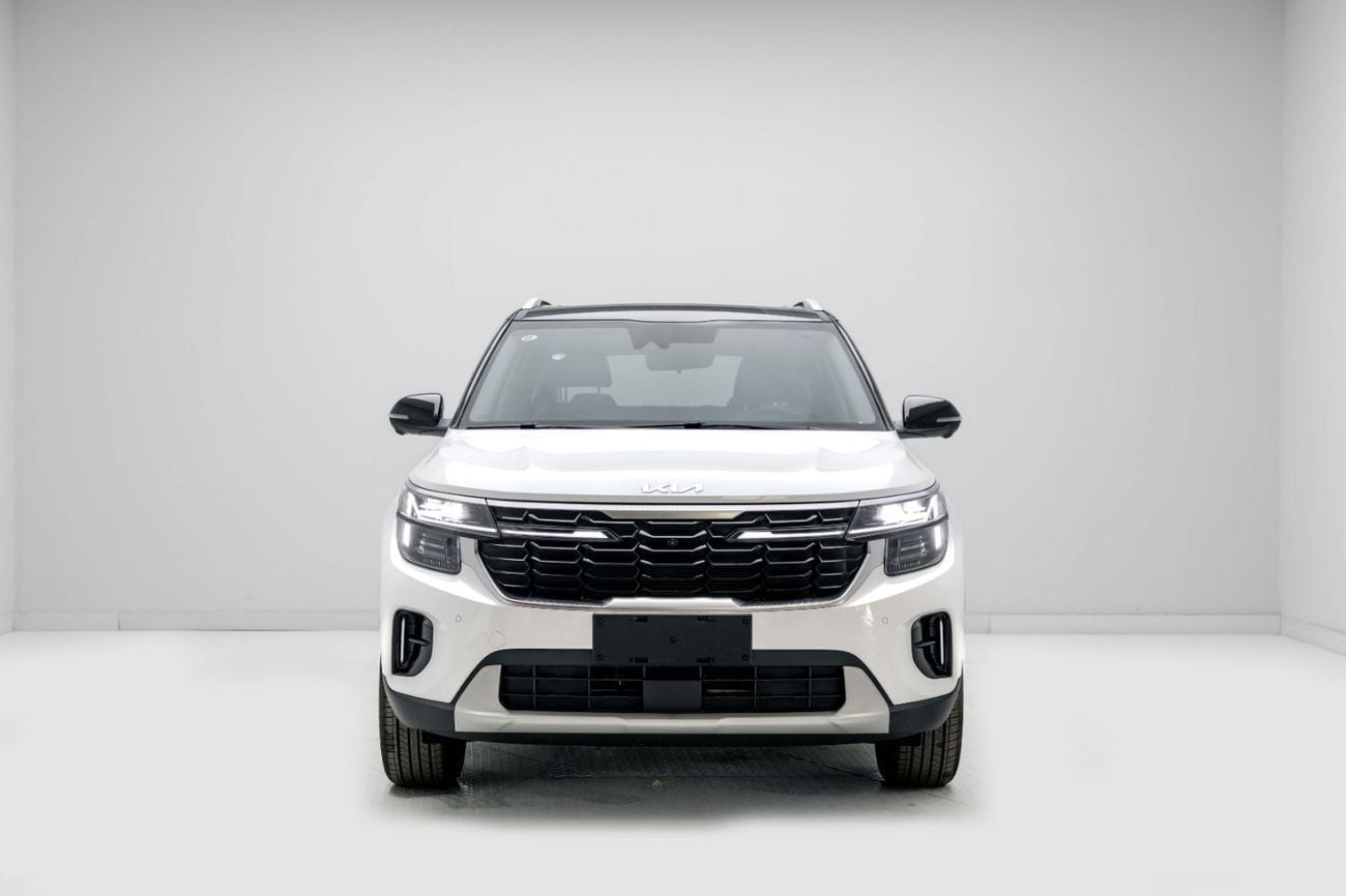 Kia Seltos PREMIUM 1.5L - White & Black Inside Black | Export Only