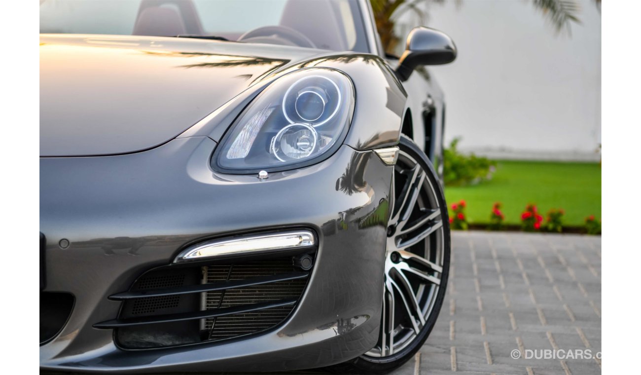 Porsche Boxster AED 2,376 Per Month - 2 Years Warranty