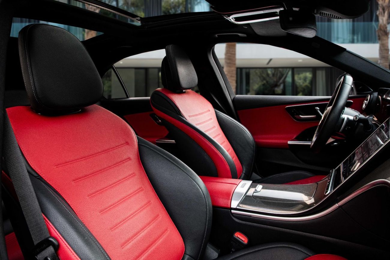 مرسيدس بنز C 200 AMG | 3,525 P.M | 0% Downpayment | Agency Warranty!