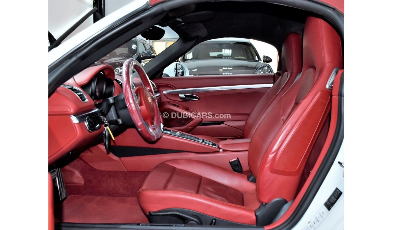 Porsche 718 Boxster EXCELLENT DEAL for our Porsche Boxster S ( 2014 Model ) in White Color GCC Specs