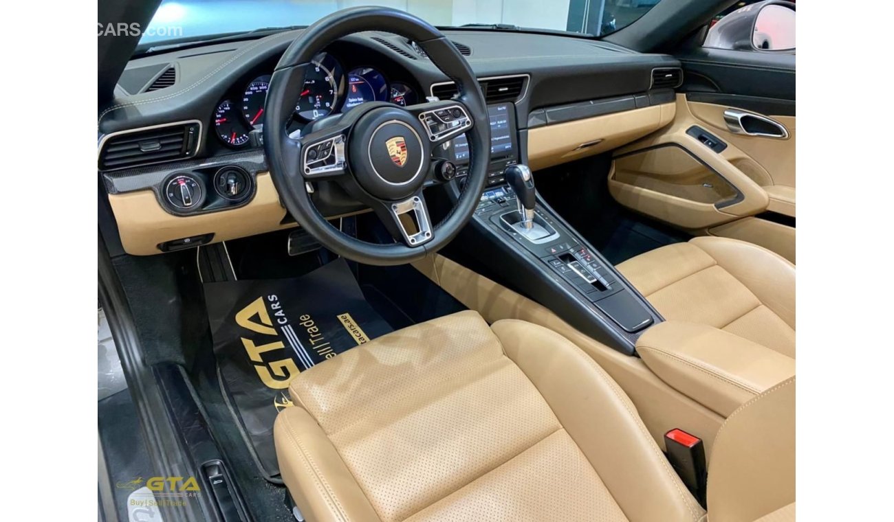 بورش 911 توربو S 2019 Porsche 911 Turbo S Cabriolet, Porsche Warranty-Service History, German Specs