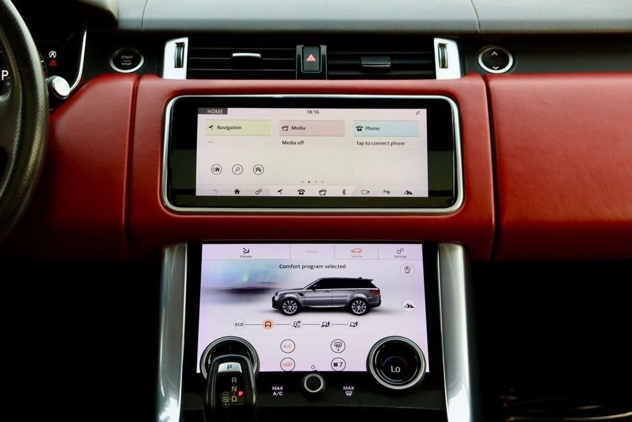 لاند روفر رينج روفر سبورت HSE 3.0L (340 HP) Range Rover Sport / HSE V6 / Full Service History Available / GCC / Free Accident