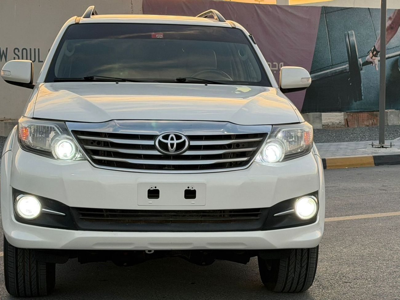 Toyota Fortuner the car is in very good condition