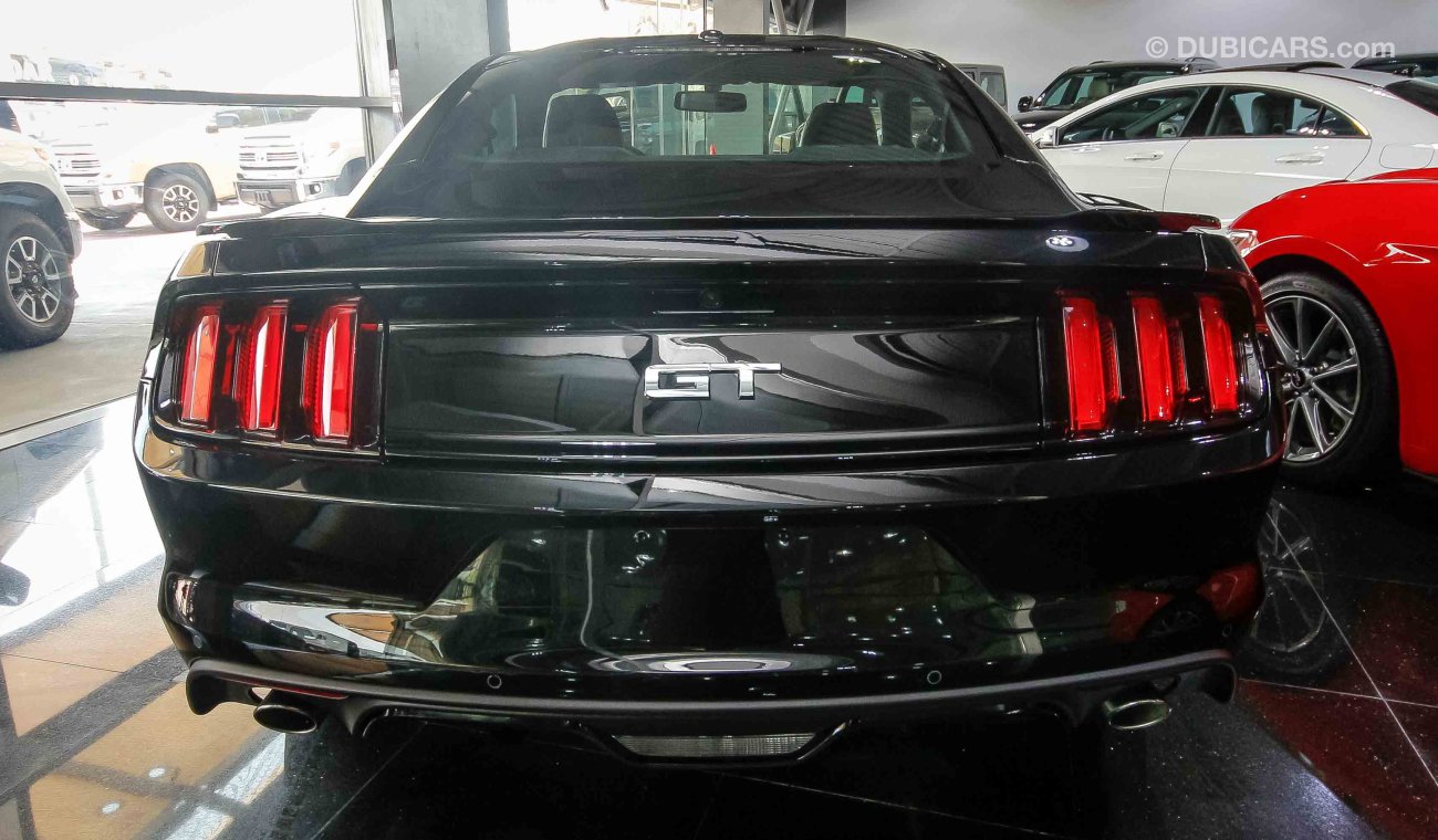 Ford Mustang GT Premium Plus 3 yrs or 100k km Gulf Warranty- 60000 km Free service at Al Tayer Motors