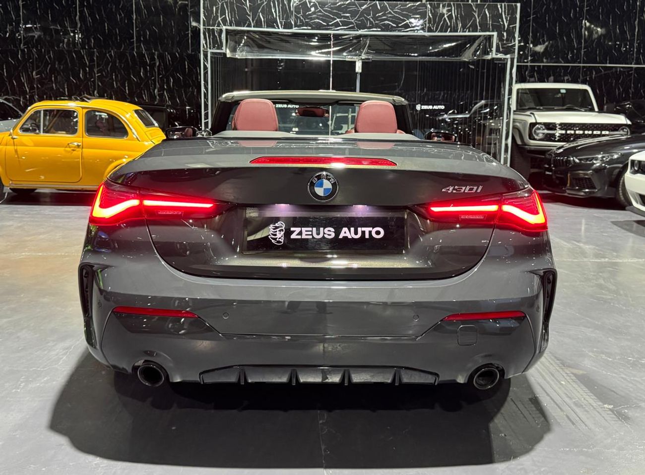 بي أم دبليو 430i M Sport 2.0L (258 HP) 2022 BMW 430i Cabriolet, May 2027 BMW Warranty + Service Pack, Low Kms, GCC