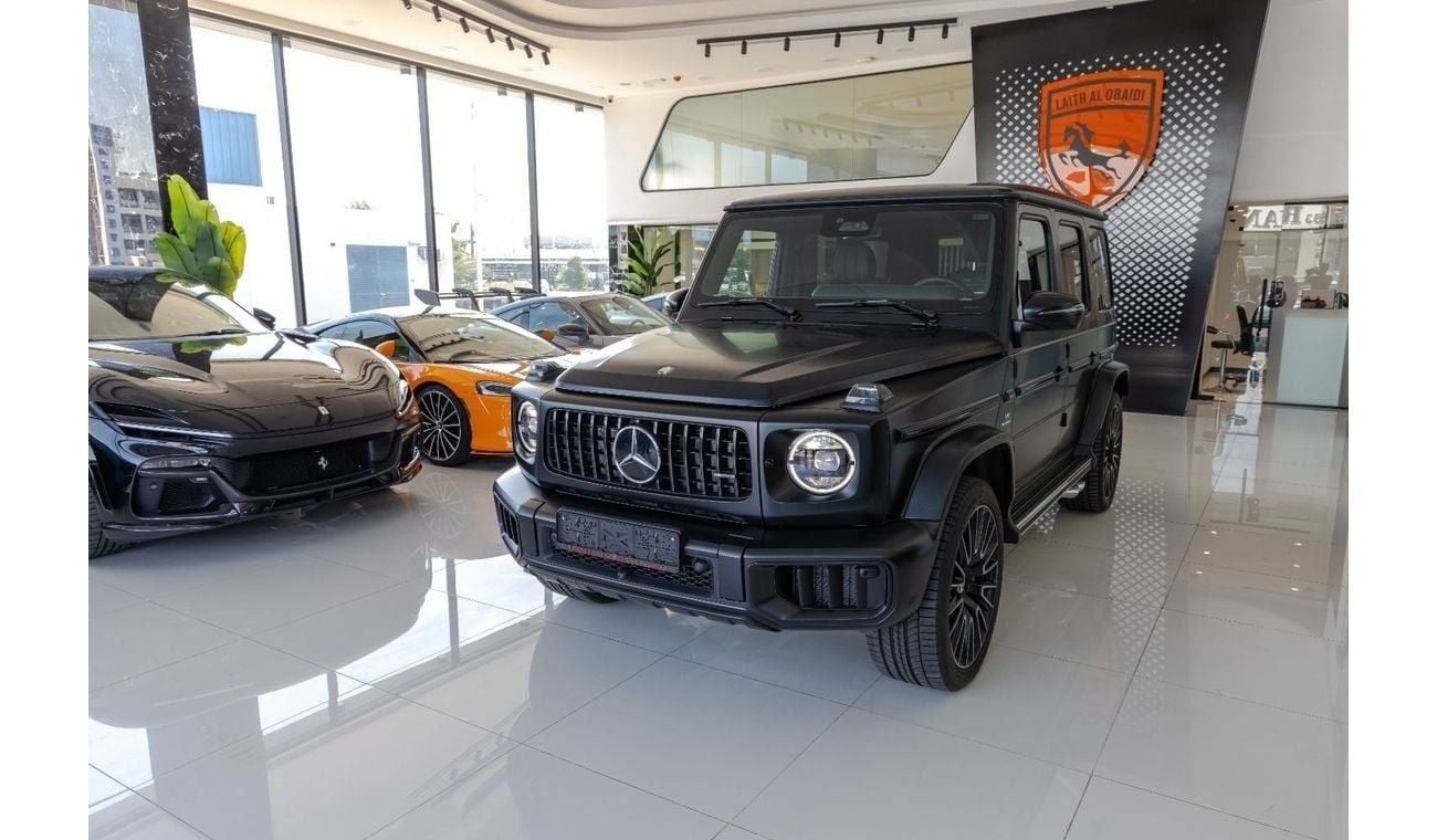 مرسيدس بنز G 63 AMG Mercedes-Benz G 63 AMG Fully Loaded - Diamond Seats - Carbon Fiber - 2025 FaceLift