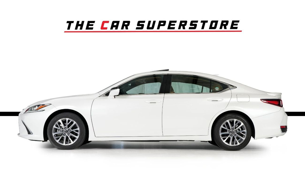 Lexus ES300h GCC- warranty valid till December 2028