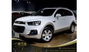 Chevrolet Captiva 2016 Chevrolet Captiva LT, Warranty, Full Service History, GCC