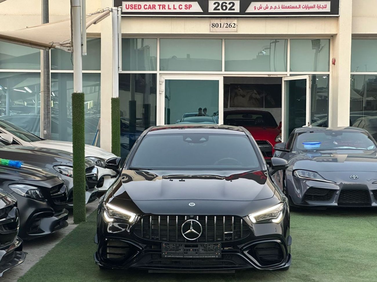 Mercedes-Benz CLA 45 AMG MERCEDES BENZ AMG CLA45s EDITION 2023 German Specs ( Clean Title ) Original Paint Zero Accidents Rec