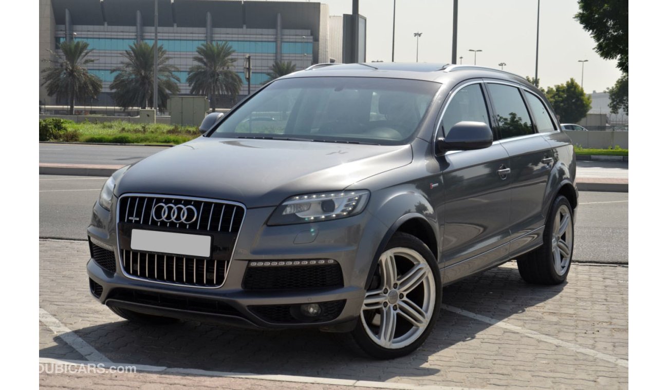 أودي Q7 3.0 Supercharge S-Line Perfect Condition