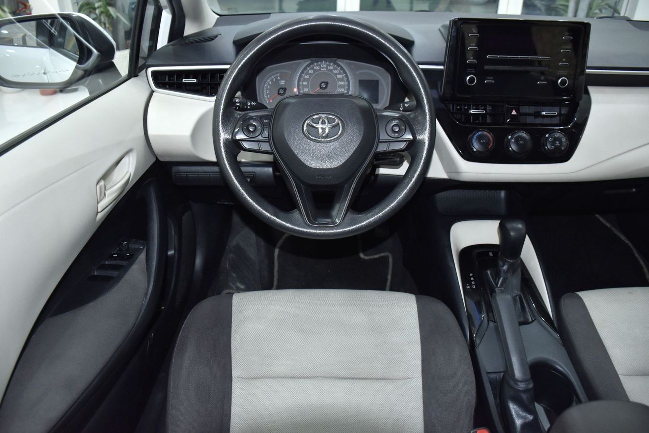 تويوتا كورولا EXCELLENT DEAL for our Toyota Corolla XLi 1.6L ( 2021 Model ) in White Color GCC Specs