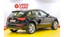 Audi Q5 Audi Q5 3.0L S-Line 2016 GCC under Warranty with Zero Down-Payment.
