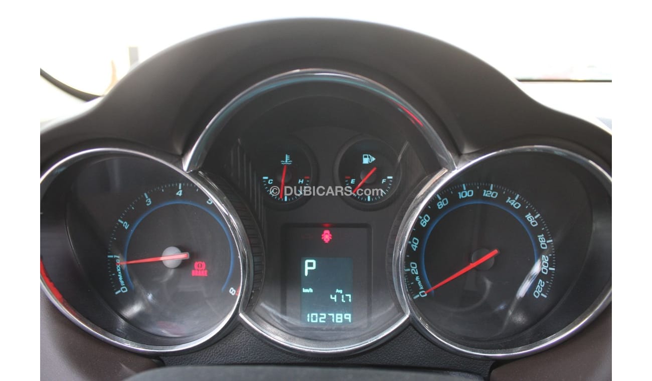 Chevrolet Cruze LT Chevrolet Cruze 2015 Full Option GCC Without Accident